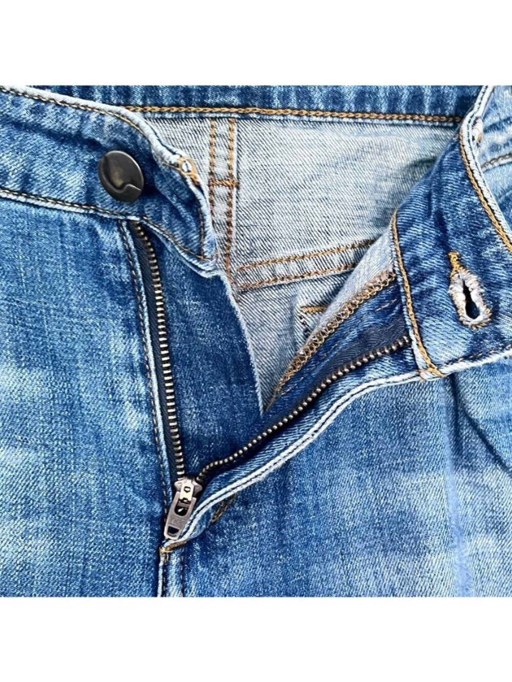 Joes Jeans Womens Sz 31The High Water Relaxed Mid Rise Soft Distressed Stretch - Picture 7 of 16